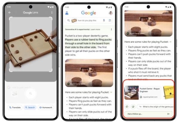Google интегрирует в мультипоиск возможности генеративного ИИ
Google интегрирует в мультипоиск возможности генеративного ИИ