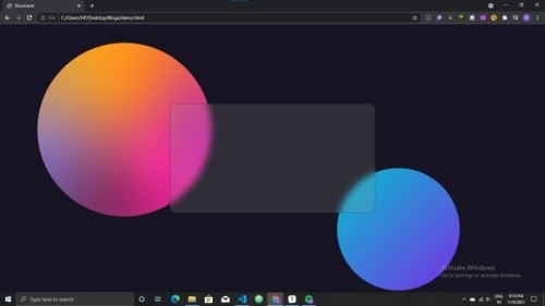 Эффект матового стекла в CSS Эффект матового стекла в CSS