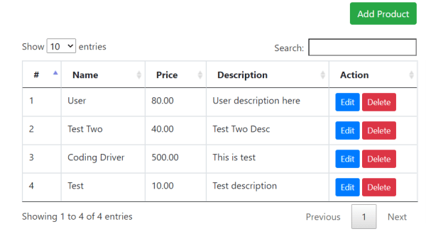 Пошаговая разработка CRUD веб-приложения на CodeIgniter 4, MySQL и Bootstrap