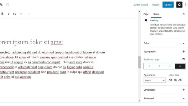 Вышел Gutenberg 12.2: улучшен просмотр шаблонов, доработана палитра цветов