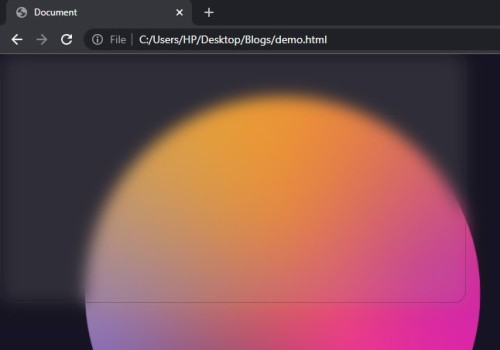 Эффект матового стекла в CSS Эффект матового стекла в CSS