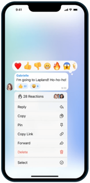 В Telegram появились реакции, скрытый текст и QR-коды
         
            В Telegram появились реакции, скрытый текст и QR-коды