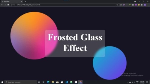 Эффект матового стекла в CSS Эффект матового стекла в CSS