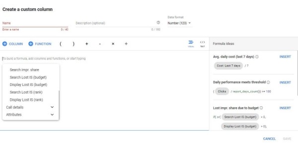 Google Ads обновляет интерфейс специальных столбцов и добавляет новые метрики Google Ads обновляет интерфейс специальных столбцов и добавляет новые метрики