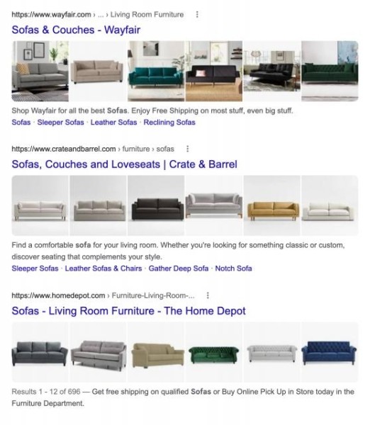 
            Google сам решает, когда показывать изображения товаров в сниппетах
        