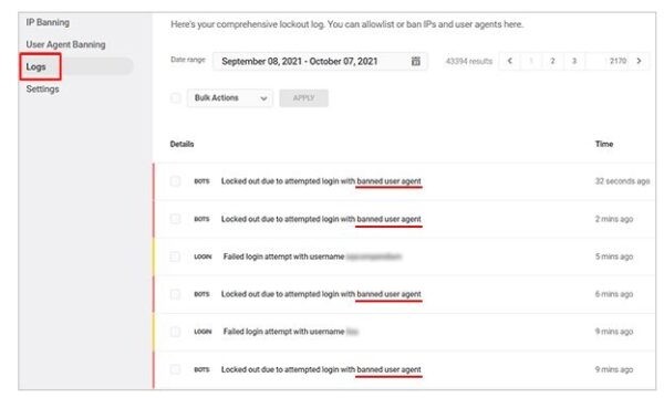 Defender: защита WordPress-сайта от плохих ботов с помощью бана по User Agent