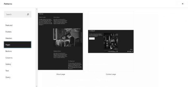 Livro: минималистичная блочная тема для писателей от Automattic