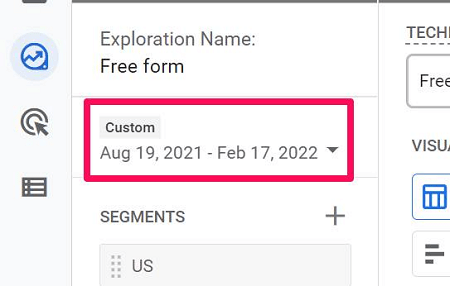 В Google Analytics 4 убрали ограничение на диапазон дат в Исследованиях
В Google Analytics 4 убрали ограничение на диапазон дат в Исследованиях