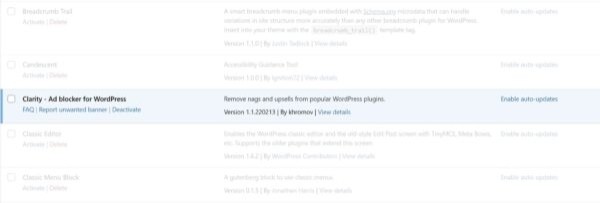 Clarity Ad Blocker: плагин для блокирования назойливых уведомлений в WordPress Clarity Ad Blocker: плагин для блокирования назойливых уведомлений в WordPress