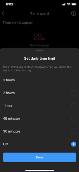 
            Instagram отказался от перерывов менее получаса в функции «Take a Break»
        