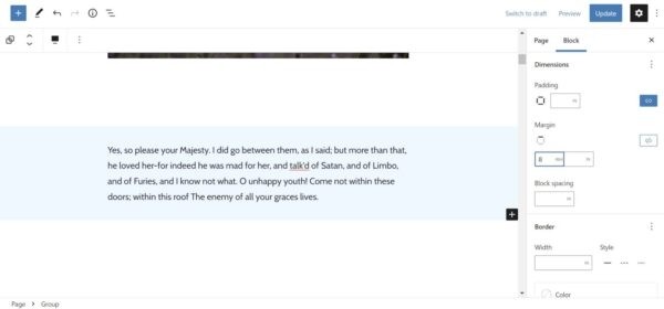 Вышел Gutenberg 12.7: появился множественный выбор блоков в режиме List View, добавлена поддержка полей (margin) для Group Вышел Gutenberg 12.7: появился множественный выбор блоков в режиме List View, добавлена поддержка полей (margin) для Group
