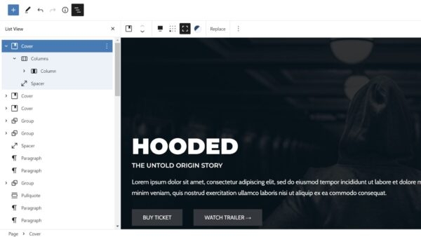 Вышел Gutenberg 12.9 с интерфейсом блокирования блоков, автоматической регистрацией паттернов, а также экспортом тем