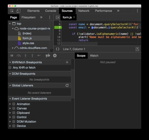 Как дебажить JavaScript код