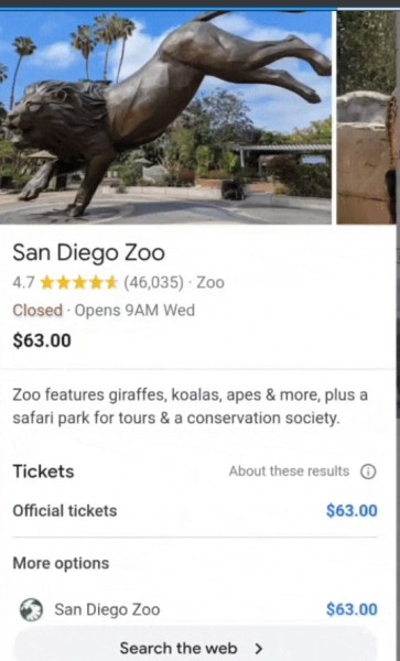 Google тестирует новую карусель в поиске – Things to do