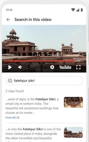 Google начал тестировать поиск по видео
Google начал тестировать поиск по видео