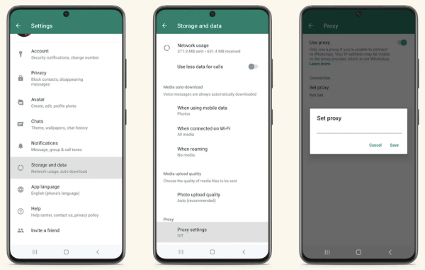 
            WhatsApp запустил поддержку прокси-серверов для пользователей по всему миру
        