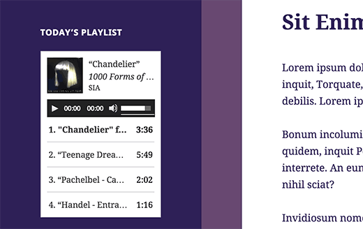 Добавление аудио файлов и создание плейлистов в WordPress Добавление аудио файлов и создание плейлистов в WordPress