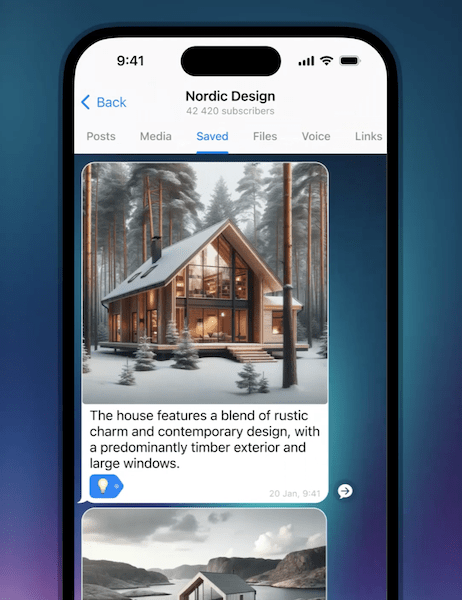 
            Telegram представил Избранное 2.0
        