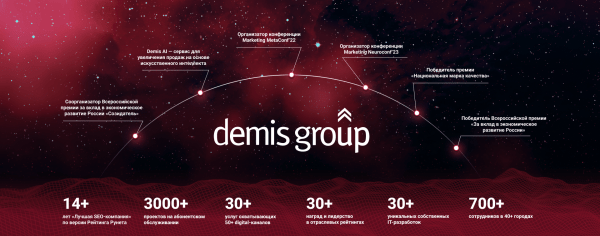 Маркетинговому агентству Demis Group 20 лет Маркетинговому агентству Demis Group 20 лет