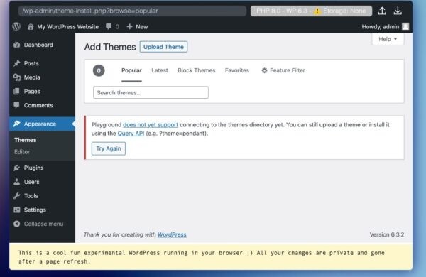 WordPress Playground: от 5-минутной установки до мгновенного развертывания WordPress Playground: от 5-минутной установки до мгновенного развертывания