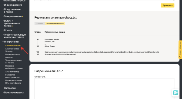 Основные ошибки в robots.txt
