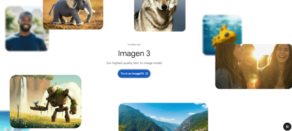 Google представил усовершенствованный генератор изображений Imagen 3 Google представил усовершенствованный генератор изображений Imagen 3