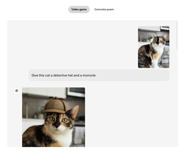 OpenAI запустила функцию генерации точных изображений в ChatGPT на базе GPT-4o OpenAI запустила функцию генерации точных изображений в ChatGPT на базе GPT-4o
