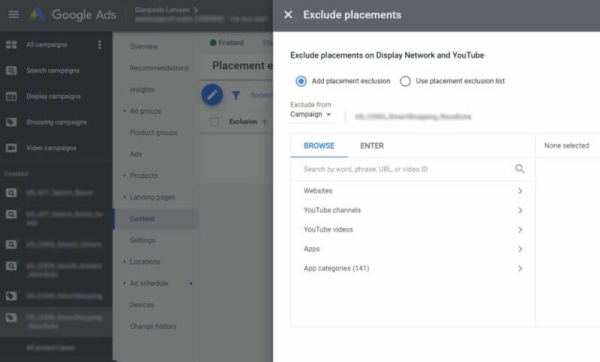 
            Google Ads тестирует функцию исключения мест размещения в умных торговых кампаниях
        