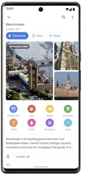 В Google Maps появится режим Immersive View, совмещающий Street View со спутниковыми снимками
         
            В Google Maps появится режим Immersive View, совмещающий Street View со спутниковыми снимками