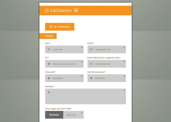 Простая валидация форм с помощью плагина jQuery